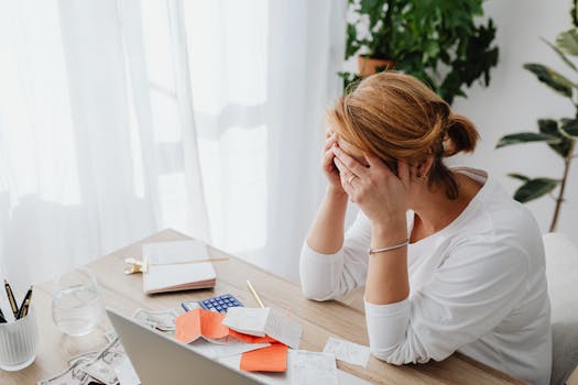 financial planning with a calculator
